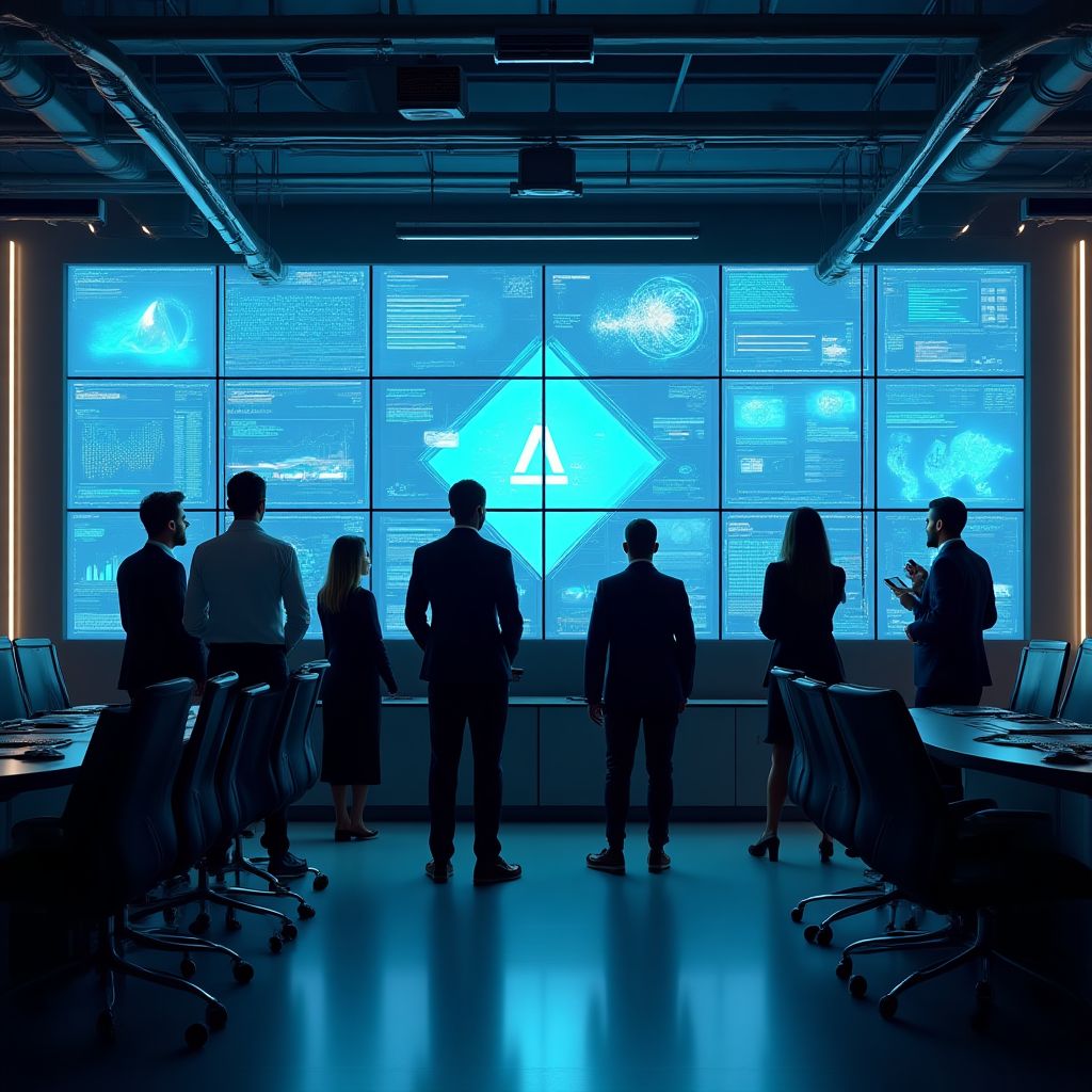 Equipa TechTrends no escritório